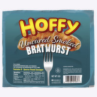 Hoffy Gourmet Bratwurst, 2 Pound